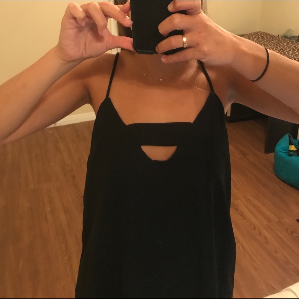 WAYF Black Tank Top size Medium